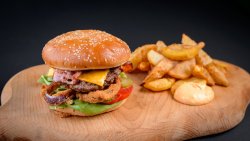 Meniu Burger onion rings image