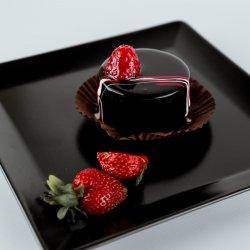 Ciocolată și zmeură (mousse) image