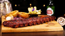 Barbeque ribs image