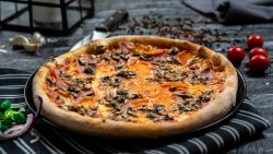 Pizza + pepsi image