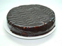 Tort de Vanilie cu Glazura de Ciocolata image