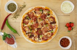 Pizza Vulcano image