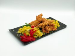 Pui shanghai și orez cu curry image