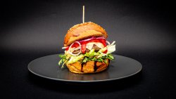 Sweet beef burger image