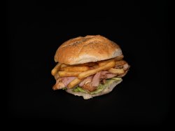 Panini pui cu bacon image