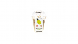 Piure de ananas și banane cu granola image