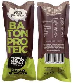Tata Vlad Baton Proteic Cacao & Mentă