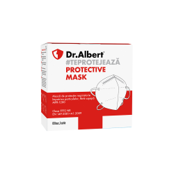 Masti protectie FFP2, Dr. Albert MPR-1200, set 10 buc.