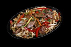 Noodles udon cu porc image