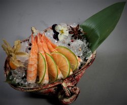 Shrimps Sashimi image