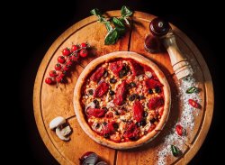Pizza Vegetariană (de post) image