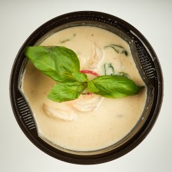 Green Curry with  Prawns image