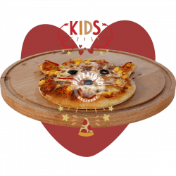 Pizza copii - pisicuță + Cappy Pulpy image