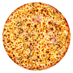 Pizza Prosciutto e Funghi image