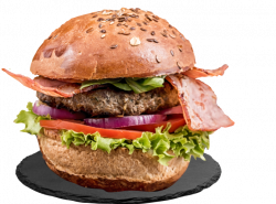 Bacon BlackAngus Burger image