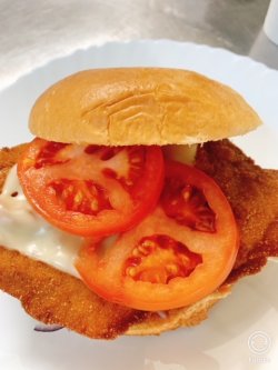 hamburger de pui image