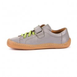 Pantofi barefoot Froddo piele light grey
