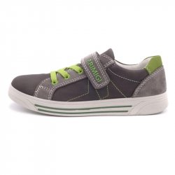 Sneakers baieti Primigi piele green grey