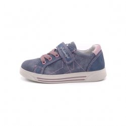Sneakers fete Primigi piele navy jeans