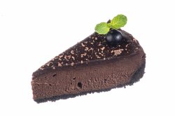 Dark Chocolate Vegan Cheesecake(felie) image