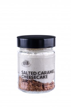 Salted Caramel Cheesecake Jar image