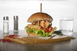 Burger cu crispy image