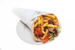 Pita gyros porc giga image