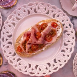 Prosciutto cotto și cremă de brânză image