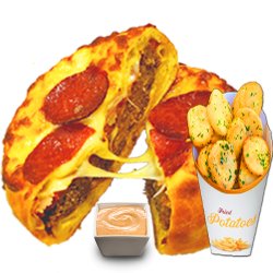 Burger Calzone image