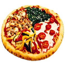 Pizza quatro stagione 26 cm image