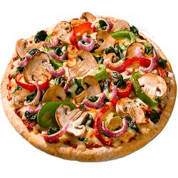 Pizza vegetariana image