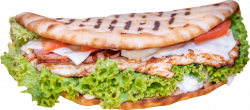Pui cu Bacon In PITA  (sandwich) image