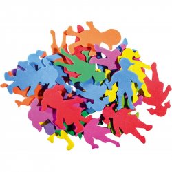 Set 40 figurine cu copii din spuma