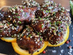 Chicken wings BBQ image