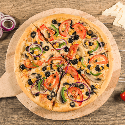 1+1  Pizza Vegetariană 45 cm  image