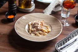 Penne panna e prosciutto image