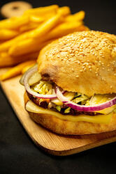 Cheeseburger Meniu N image