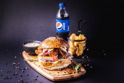100% Original Burger  + Pepsi 0.5 image