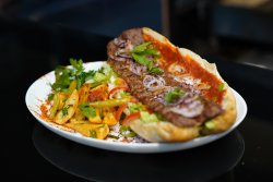 Kebab sandwich image