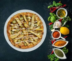 Pizza Kebab de pui image