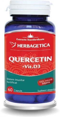 Quercitin + Vit D3 x 60 capsule