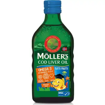 Mollers Cod Liver Oil Omega 3 x 250ml