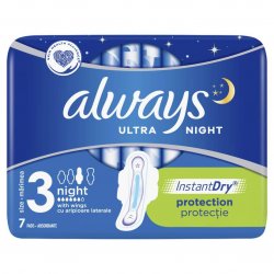 Always Ultra Night InstantDry x 7buc