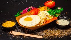 Cartofi Ou & Brânză image