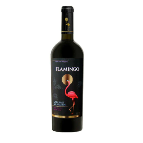 	 Vin Flamingo Cabernet Sauvignon demisec, Basavin, 750ml