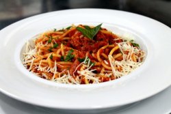 Spaghetti amatriciana image