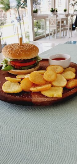 Filos burger vegan image