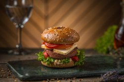 Sensational Vegan Burger image