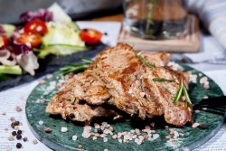Porție grătar ceafă de porc image