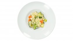 Orez cu legume și parmezan image